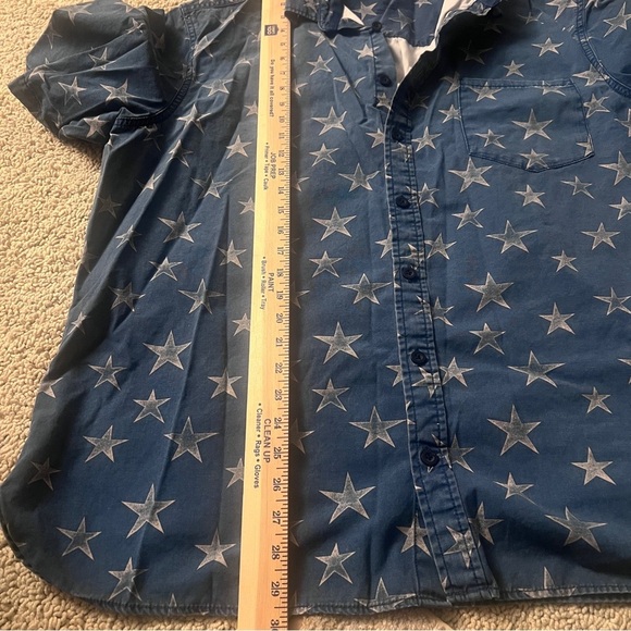 Mossimo XXL shirt starts canvas 100% cotton - Picture 7 of 8